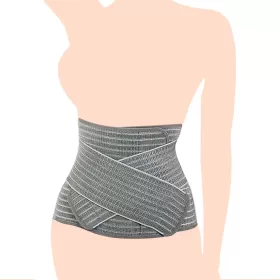 SUNVENO Postpartum Abdominal Maternity Belt - Grey, L/XL