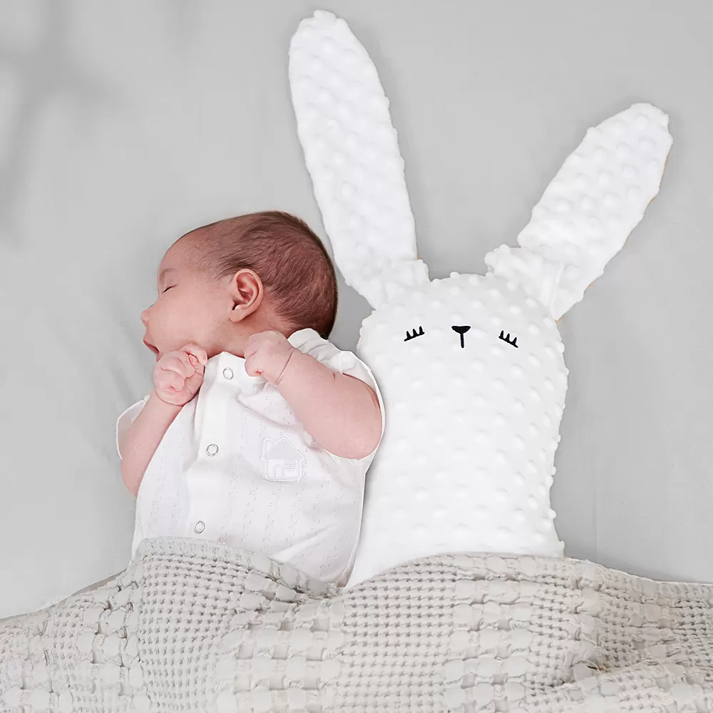 Sunveno Baby Comforting Rabbit Pillow - White