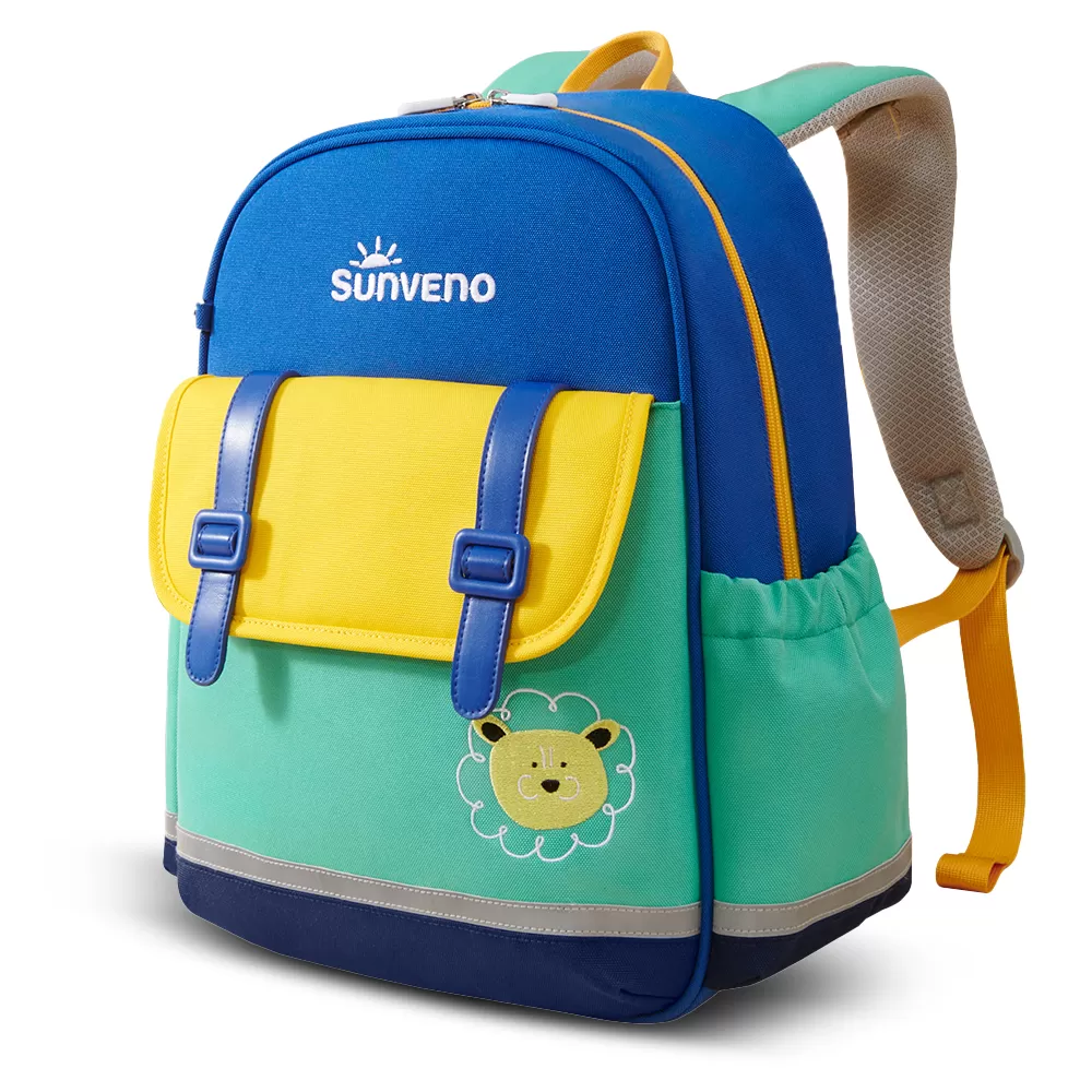 Sunveno School Backpack 16&quot; - Green