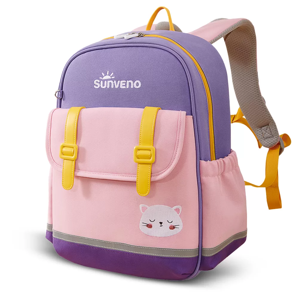 Sunveno School Backpack 16&quot; - Purple