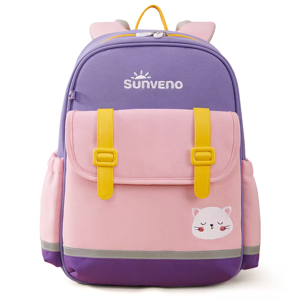 Sunveno School Backpack 16&quot; - Purple