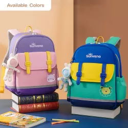 Sunveno School Backpack 16" - Purple