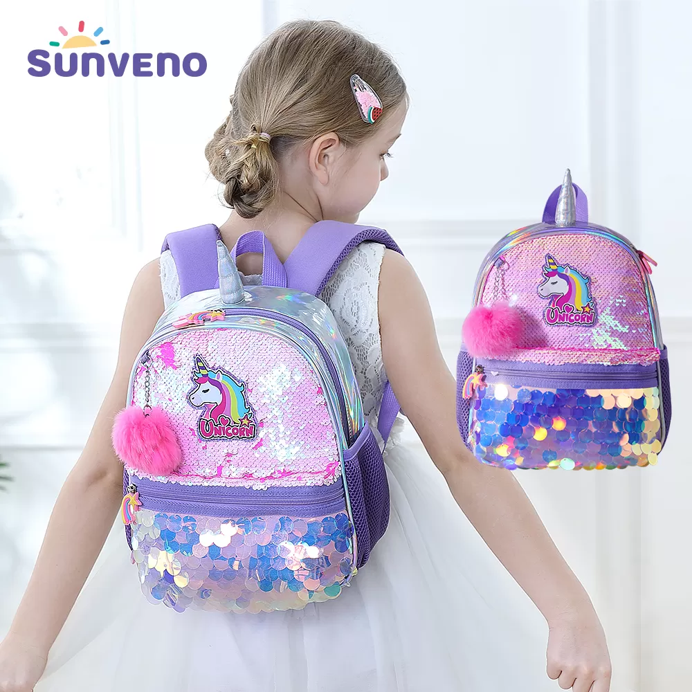 Sunveno Unicorn Sparkle Backpack - Pink