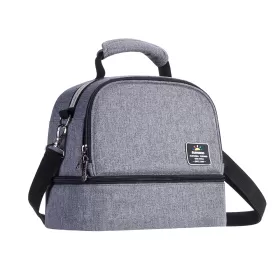 Sunveno Insulated Bottle/Lunch Bag - Grey