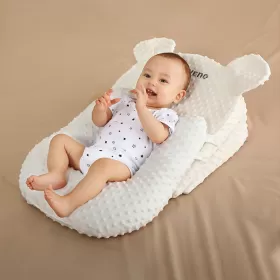 Sunveno Portable Baby Anti - spill Milk U Shape Pillow with 10° & 15° Slope pad