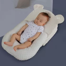 Sunveno Portable Baby Anti - spill Milk U Shape Pillow with 10° & 15° Slope pad