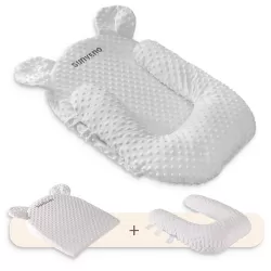 Sunveno Portable Baby Anti - spill Milk U Shape Pillow with 10° Slope pad