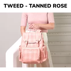 Sunveno Vogue Diaper Bag - Tanned Rose