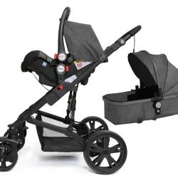 Teknum Infant Car Seat - Story - Dark Grey (0 - 12 Months)