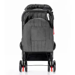 Story by Teknum Double Baby Stroller - Dark Grey