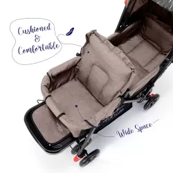 Story by Teknum Double Baby Stroller - Khaki