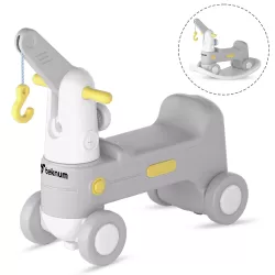 Teknum 2in1 Rock Ride On - Grey