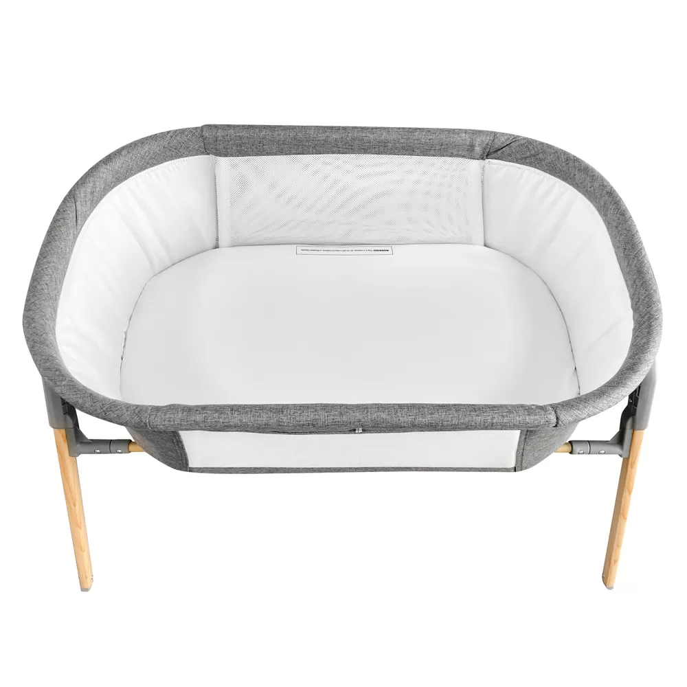 Teknum 3 - IN - 1 Baby Rocker Bassinet / Infant Crib with Mosquito net - Grey