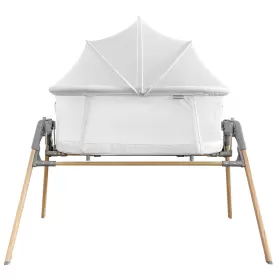 Teknum 3 - IN - 1 Baby Cradle Bassinet / Infant Cot with Mosquito net - White