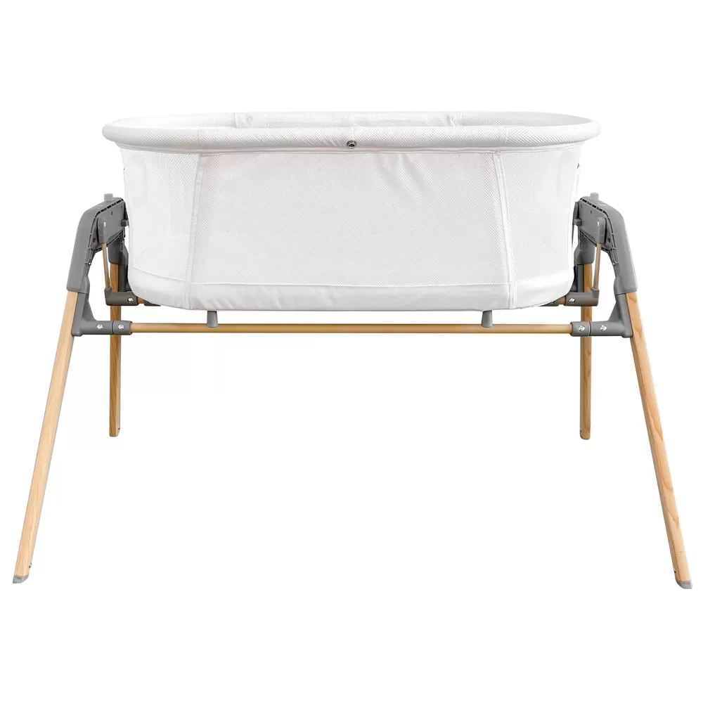 Teknum 3 - IN - 1 Baby Cradle Bassinet / Infant Cot with Mosquito net - White