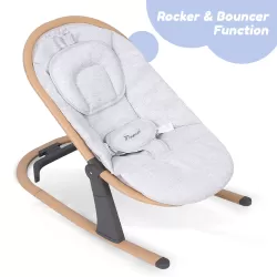 Teknum 3 - Stage Baby Bouncer / Recliner Seat with Mosquito net - Ivory