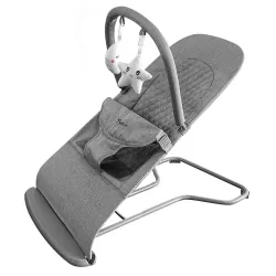 Teknum 3 - Stage Baby Bouncer / Recliner Seat - Grey