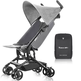 Teknum AIR -1 Travel Stroller with Carry Backpack - Grey
