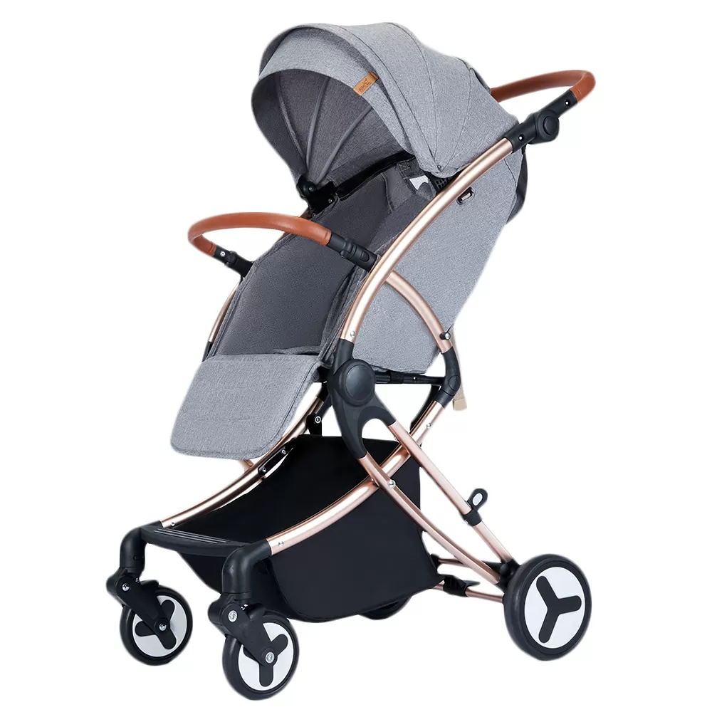 Teknum Feather Lite Traveller Stroller-A1-Story-Grey