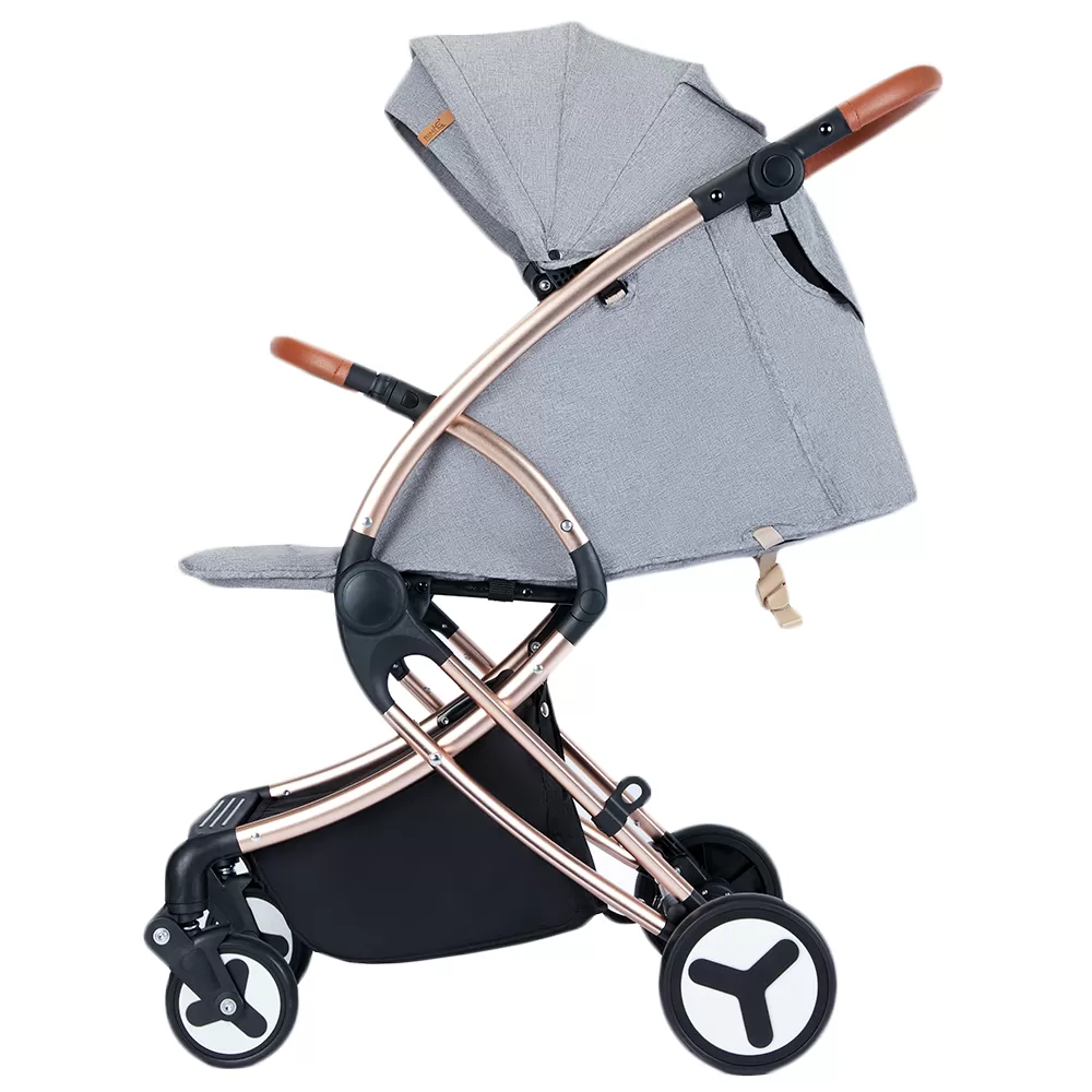 Teknum Feather Lite Traveller Stroller-A1-Story-Grey