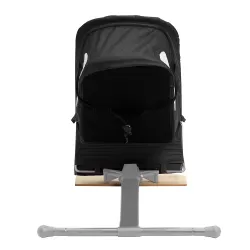 TEKNUM Baby Bouncer w/ Grab Toys - Wooden Black