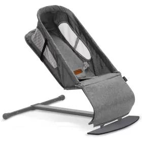 TEKNUM Baby Bouncer w/ Grab Toys - Dark Grey