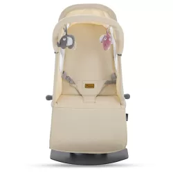 TEKNUM Baby Bouncer w/ Grab Toys - Ivory