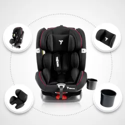 Teknum Evolve 360 Car Seat 0 - 12yrs Black