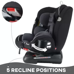 Teknum Evolve 360 Car Seat 0 - 12yrs Grey