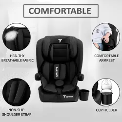 Teknum Pack and Go Foldable Car Seat Black