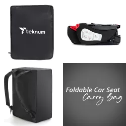 Teknum Pack and Go Foldable Car Seat Black