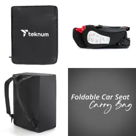 Teknum Pack and Go Foldable Car Seat Black