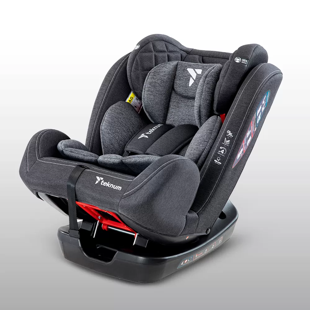 Teknum Evolve 2 Car Seat 0 - 12yrs - Dark Grey