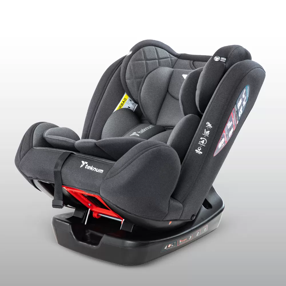 Teknum Evolve 2 Car Seat 0 - 12yrs - Grey