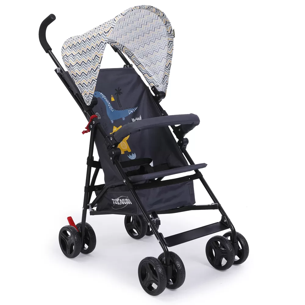 Teknum - Eco Lite Stroller - Yellow wave