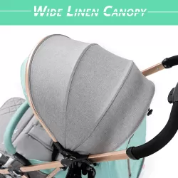 Teknum Explorer Travel Stroller - Mint Green