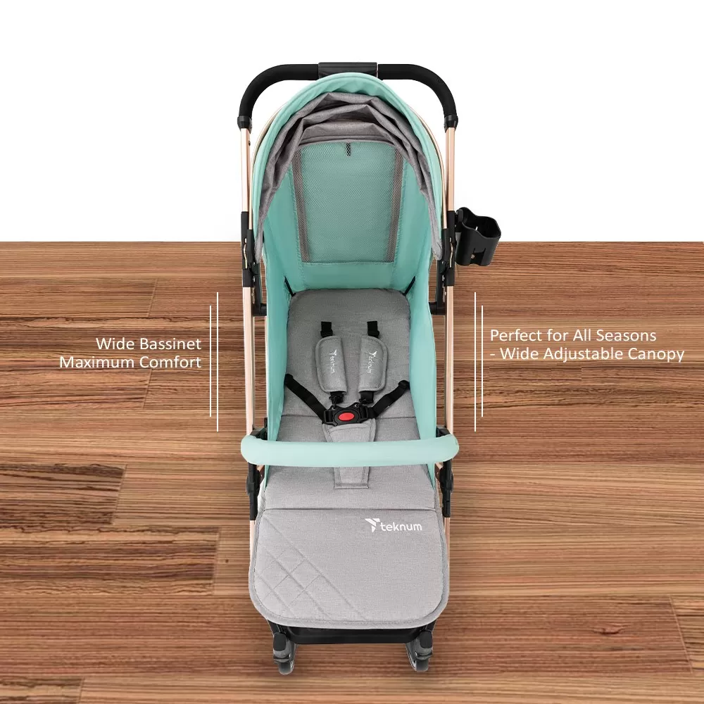 Teknum Explorer Travel Stroller - Mint Green