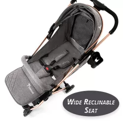 Teknum Explorer Travel Stroller - Melange Grey