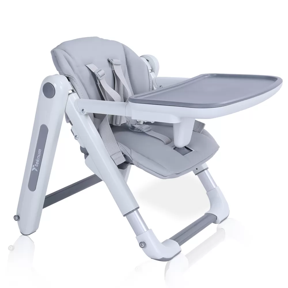 Teknum 3-IN-1 Kids Foldable Dining Booster Chair - Grey