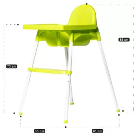 Teknum - High Chair With Removable Tray - Green