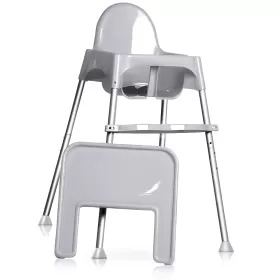 Teknum - High Chair With Removable Tray - Grey