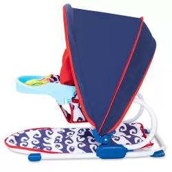 TEKNUM Baby Sit up support w/ Feeding Tray - Blue