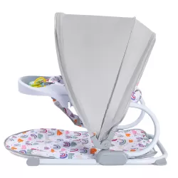 TEKNUM Baby Sit up support w/ Feeding Tray - Grey