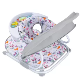 TEKNUM Baby Sit up support w/ Feeding Tray - Grey