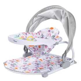 TEKNUM Baby Sit up support w/ Feeding Tray - Grey