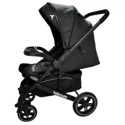 Teknum Reversible Moon Walk Stroller Black