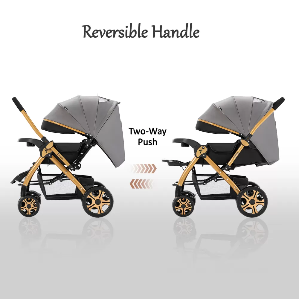 TEKNUM Reversible Trip2 Stroller - Grey