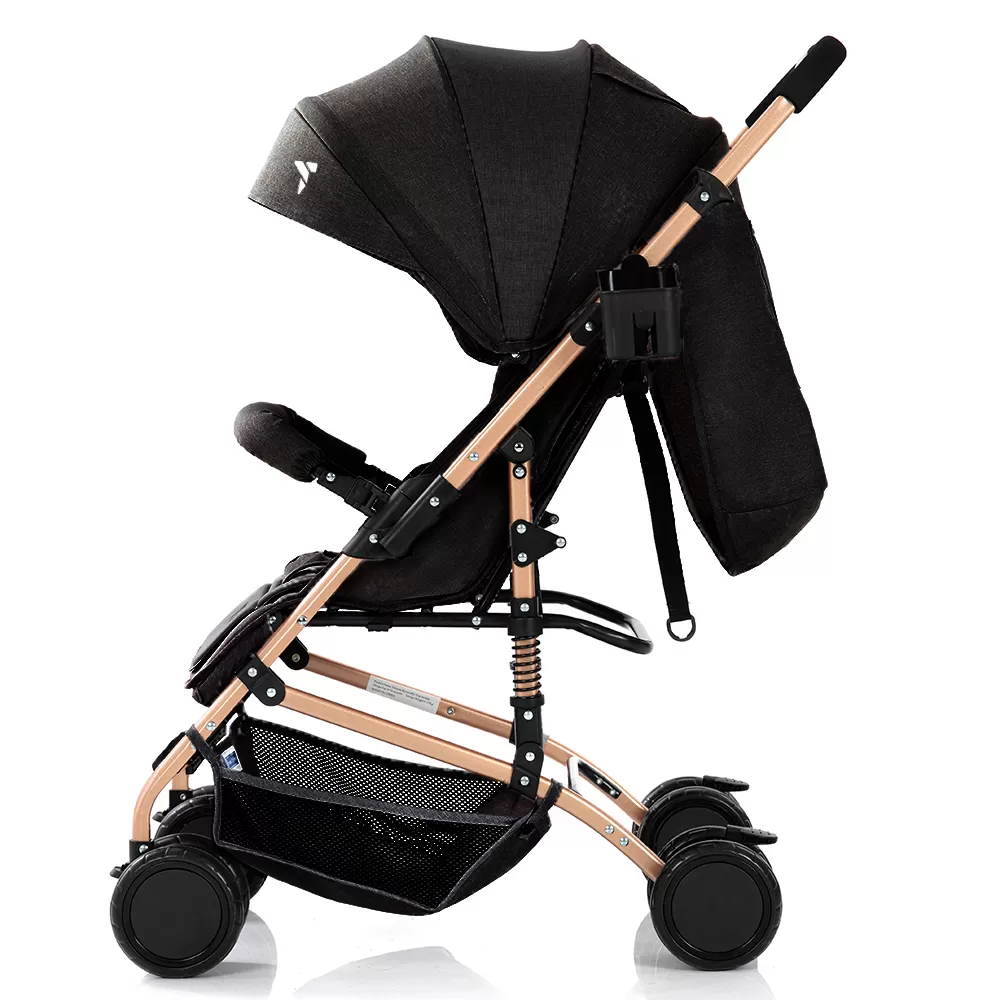 Teknum Reversible Trip Stroller Black