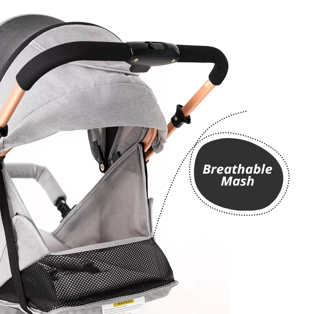 Teknum Reversible Trip Stroller Grey