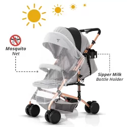 Teknum Reversible Trip Stroller Grey